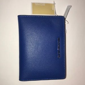 Michael Kors NWT Wallet w/ Card Case Grecian Blue